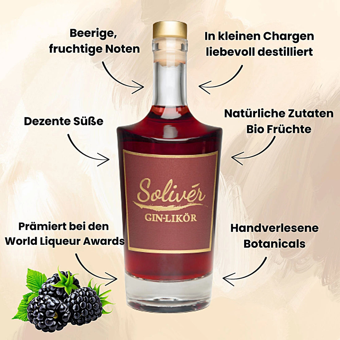 Brombeer Gin-Likör 500ml