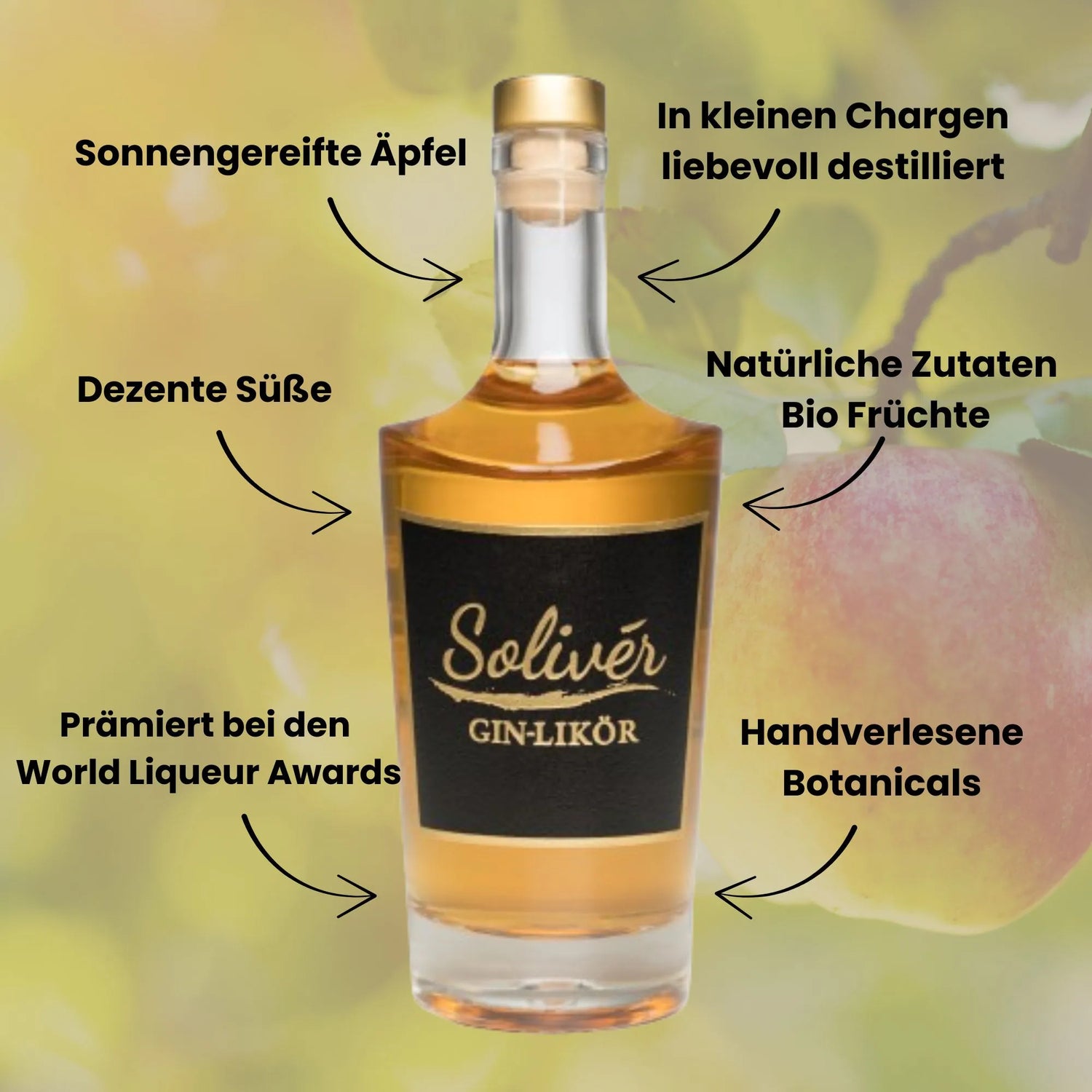 Goldapfel Gin-Likör 500ml