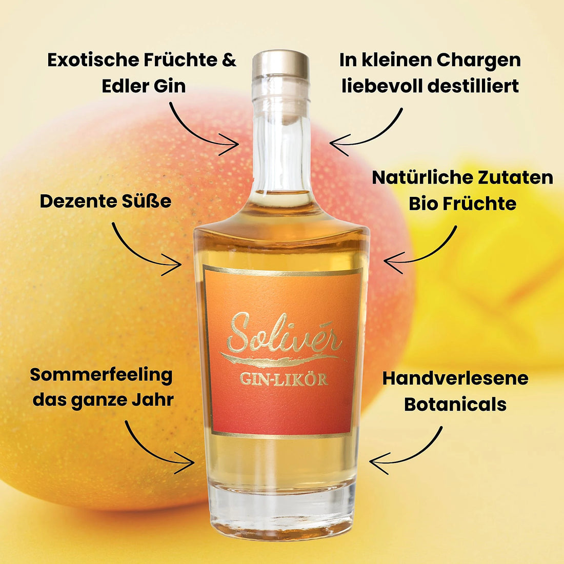 Mango Maracuja Gin-Likör 500ml