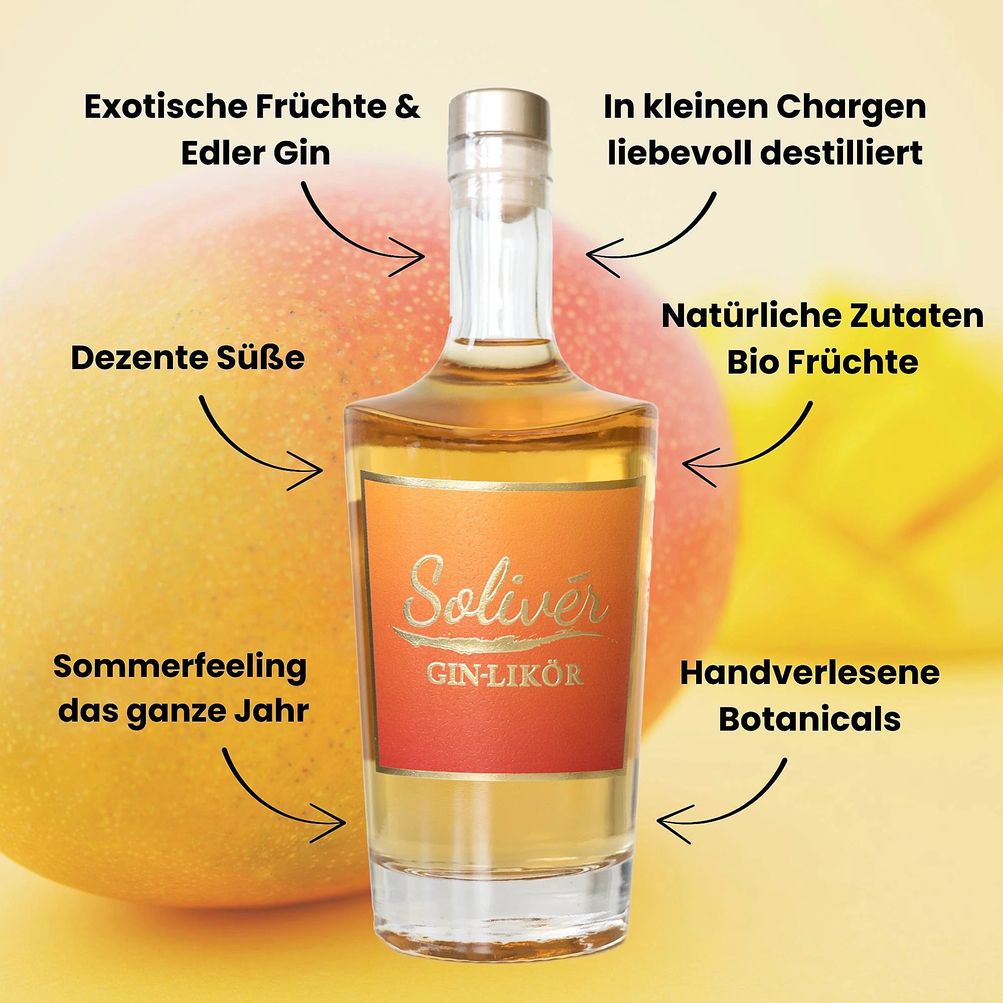 Mango Maracuja Gin-Likör 500ml