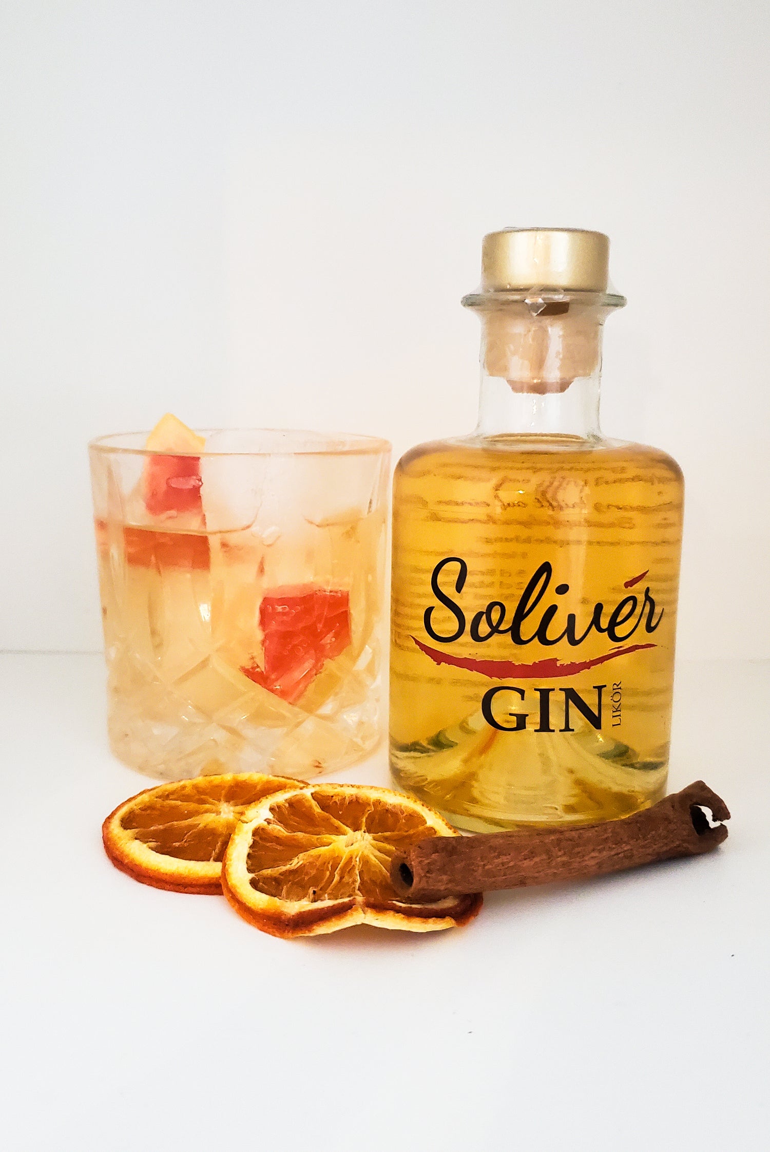 Bratapfel Gin-Likör und Brombeer Gin-Likör | Solivér Gin Likör