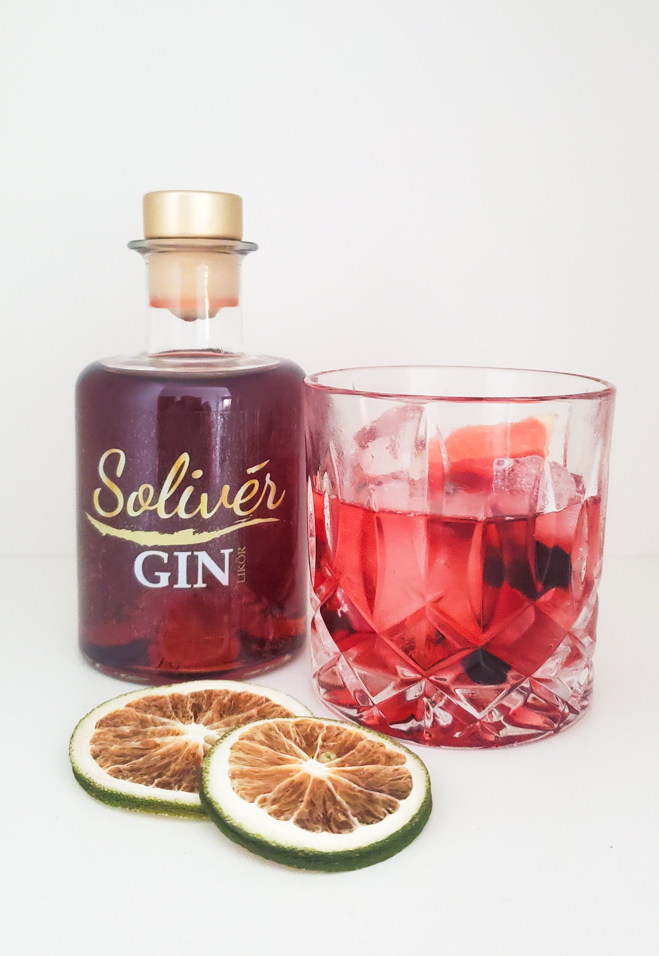 Bratapfel Gin-Likör und Brombeer Gin-Likör | Solivér Gin Likör