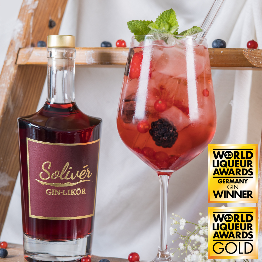 Brombeer Gin-Likör | Fruchtige Gin-Likör | Solivér Gin Likör Brombeer Gin-Likör | Fruchtige Gin-Likör | Solivér Gin Likör