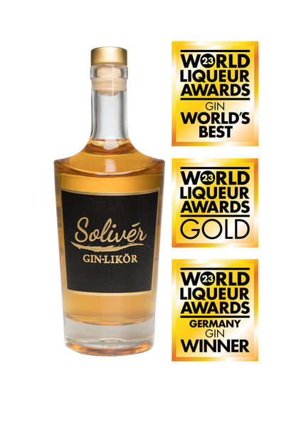 Goldapfel Gin-Likör | Perfekte Apfel-Gin-Genuss | Solivér Gin Likör