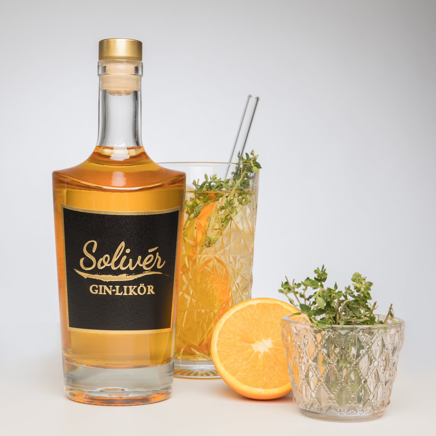 Goldapfel Gin-Likör | Perfekte Apfel-Gin-Genuss | Solivér Gin Likör